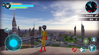 Imagen 2 para Spider Stickman Rope Hero…