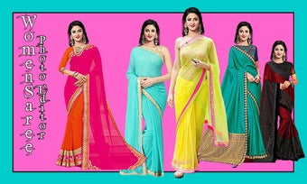 Image 3 for Women saree photo Editor-…