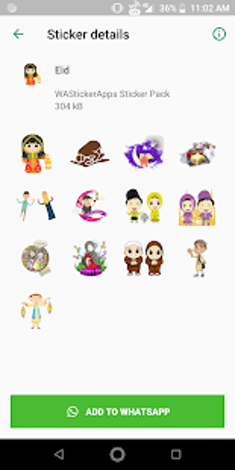 Imagen 0 para WAStickerApps Eid Sticker…