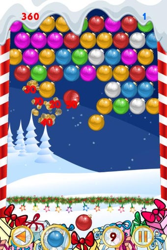 Image 1 for Christmas games Bubble Sh…