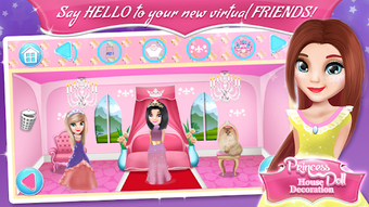 Image 1 for Princess Doll House Decor…