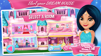 Image 2 for Princess Doll House Decor…