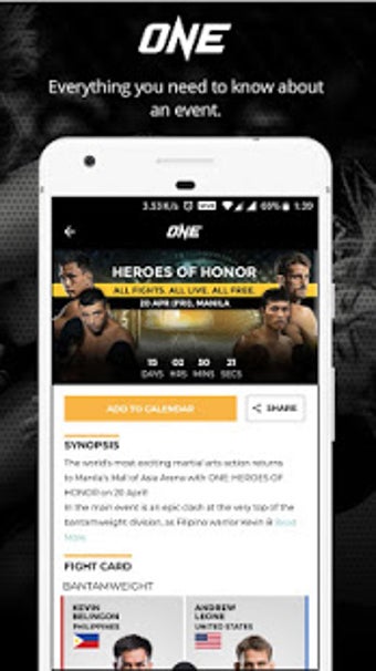 Imagen 0 para ONE Championship