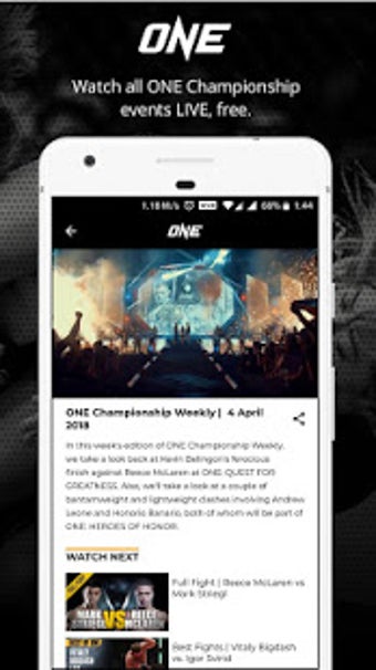 Imagen 1 para ONE Championship