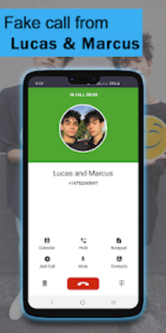 Imagen 1 para Fake call from Lucas and …