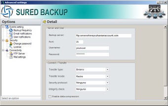 Image 1 for Sured Backup