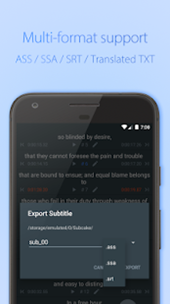 Image 0 for Subcake - Add Subtitle to…