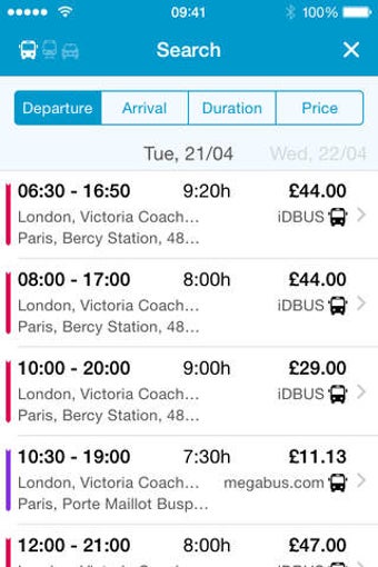 Imagen 0 para Busliniensuche - Fernbus …
