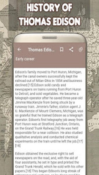 Image 1 for Thomas Edison Biography
