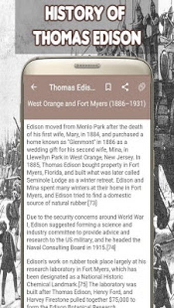 Image 0 for Thomas Edison Biography