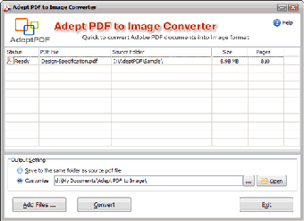Image 0 for Adept PDF to Image Conver…