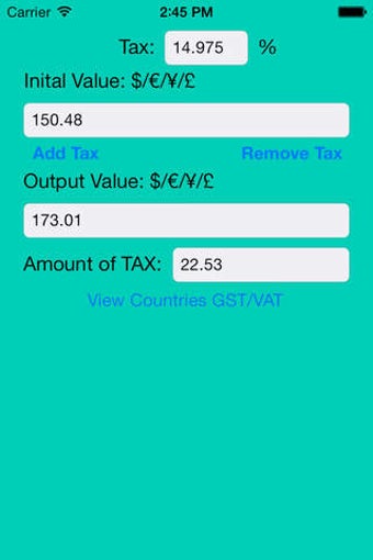 Image 0 for GST/VAT Calculator