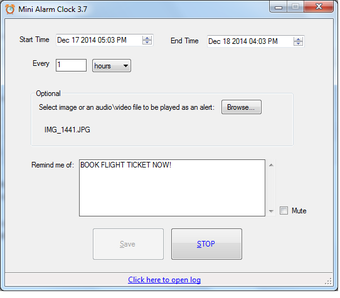 Image 0 for Mini Alarm Clock