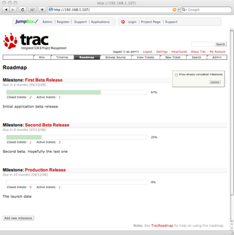 Imagen 0 para JumpBox for Trac/Subversi…