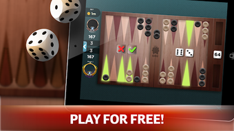 Imagen 1 para Backgammon - Offline Free…