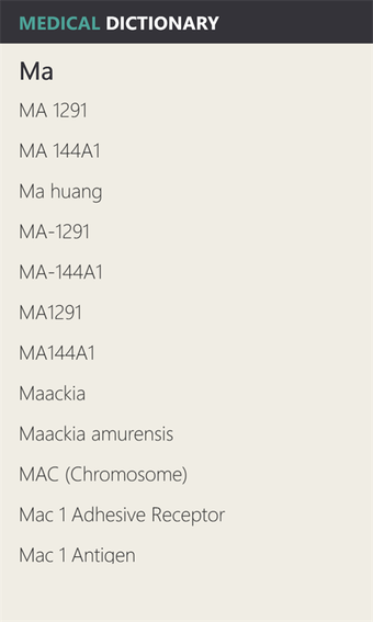 Image 1 for Medical Dictionary for Wi…