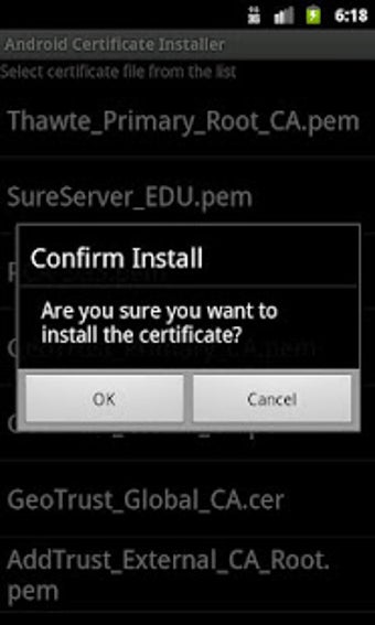Imagen 3 para Certificate Installer