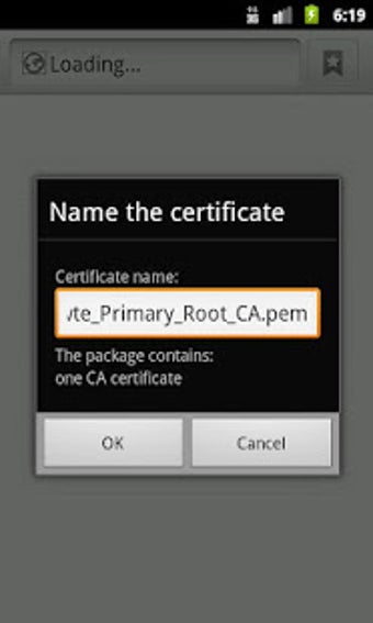 Imagen 2 para Certificate Installer