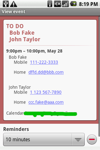 Imagen 0 para Contact Event