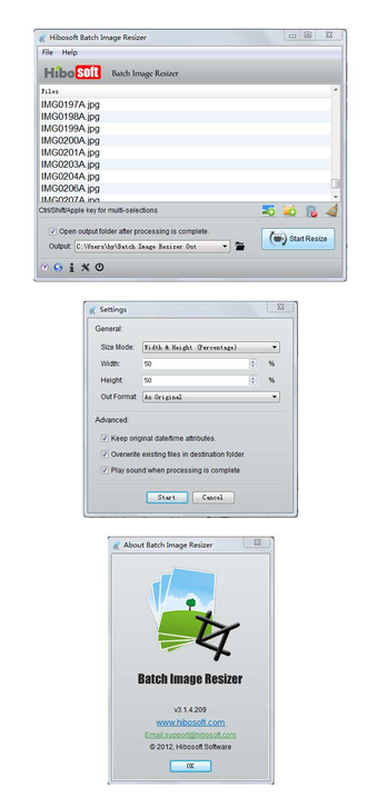 Imagen 1 para Hibosoft Batch Image Resi…