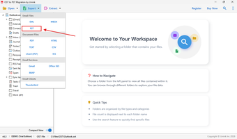 Imagen 0 para Univik OST to PST Migrati…
