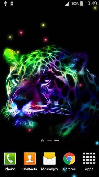 Imagen 2 para Neon Animals Live Wallpap…