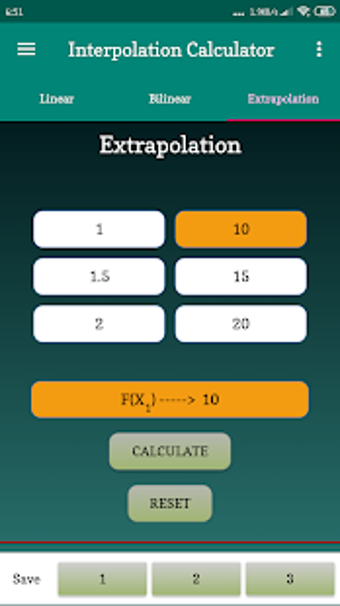 Imagen 1 para Interpolation Calculator