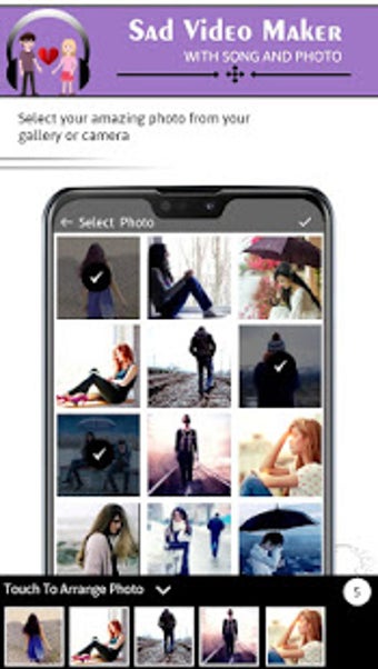 Imagen 2 para Sad video maker with song…