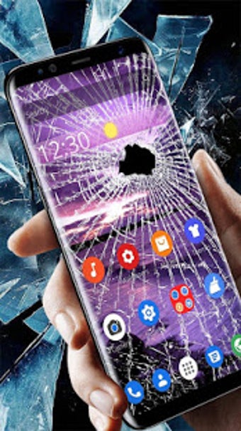 Imagen 1 para Broken Screen Wallpaper T…
