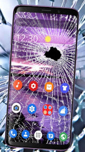 Imagen 2 para Broken Screen Wallpaper T…