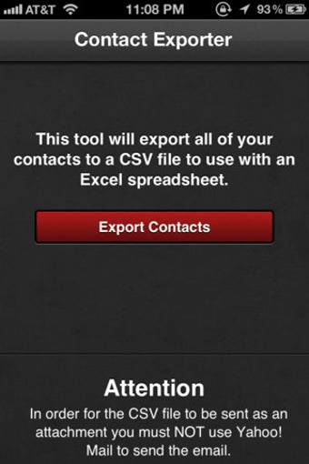 Image 0 for Contacts Exporter - CSV