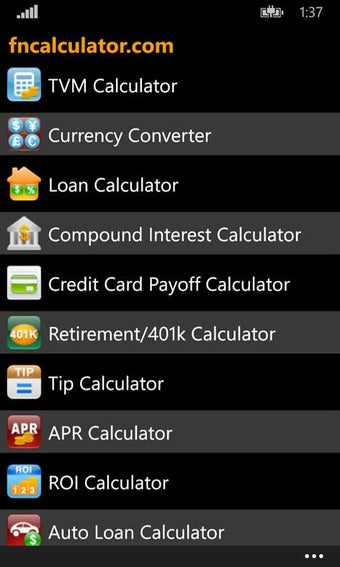 Image 1 for Financial Calculators for…