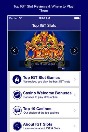 Imagen 0 para Top IGT Slots - Play the …