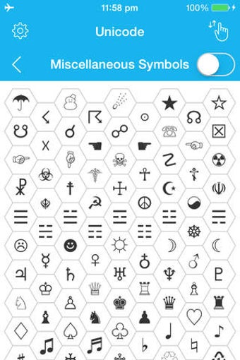 Image 0 for Unicode Map - Characters …