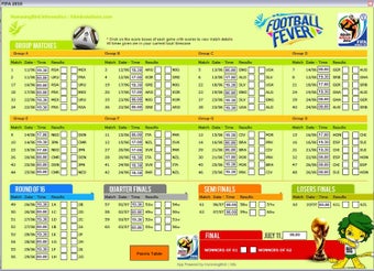 Imagen 0 para FIFA 2010 World Cup Stats…