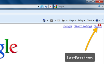 Image 0 for LastPass IE Anywhere