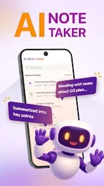 Image 0 for Notiz: AI Note Taker  Sum…