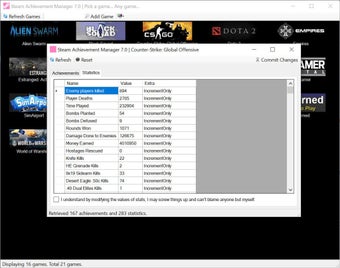 Image 0 for Steam Achievement Manager