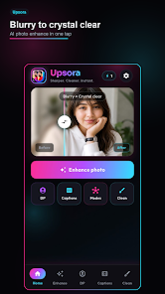 Imagen 0 para Upsora - AI Photo Enhance…