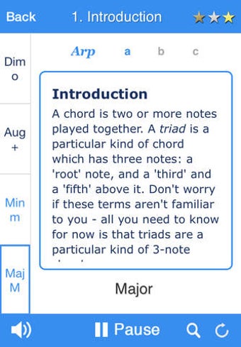 Image 0 for Chordelia Triad Tutor - l…