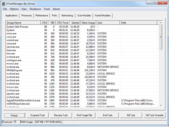 Imagen 0 para DTaskManager Portable