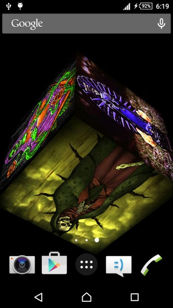 Image 0 for Santa Muerte 3D Live Wall…