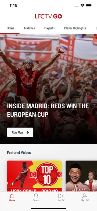 Imagen 1 para LFCTV GO Official App