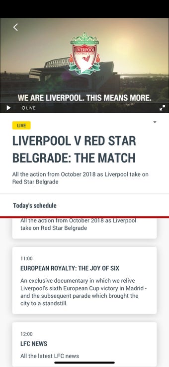Imagen 3 para LFCTV GO Official App