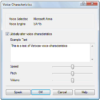 Image 1 for Verbose Text to Speech