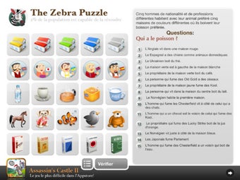 Imagen 1 para The Zebra Puzzle HD Free