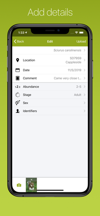 Image 1 for iRecord App