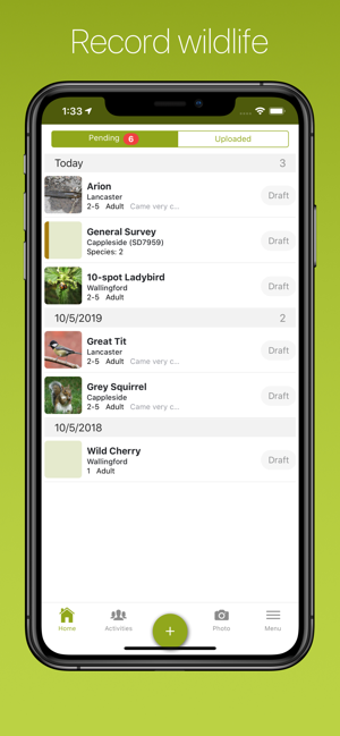Image 0 for iRecord App