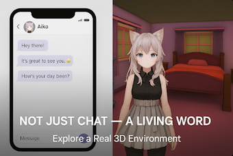 Image 0 for AIKO: AI Girlfriend 3D Li…