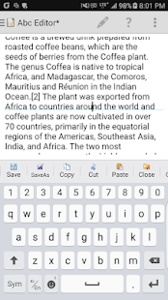 Imagen 0 para Abc Editor ( Large file t…